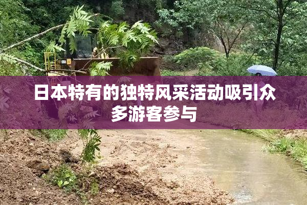 日本特有的独特风采活动吸引众多游客参与