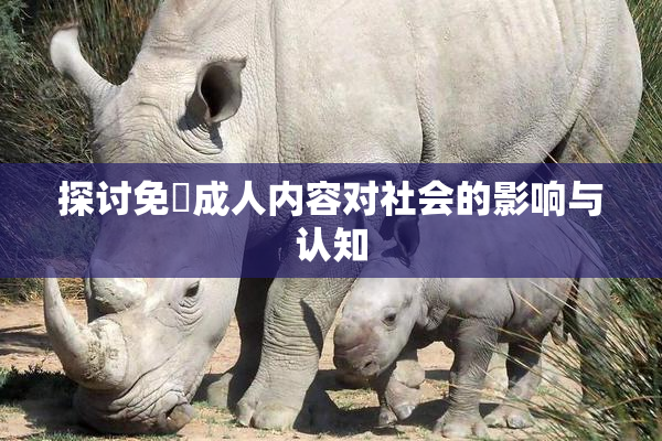 探讨免費成人内容对社会的影响与认知