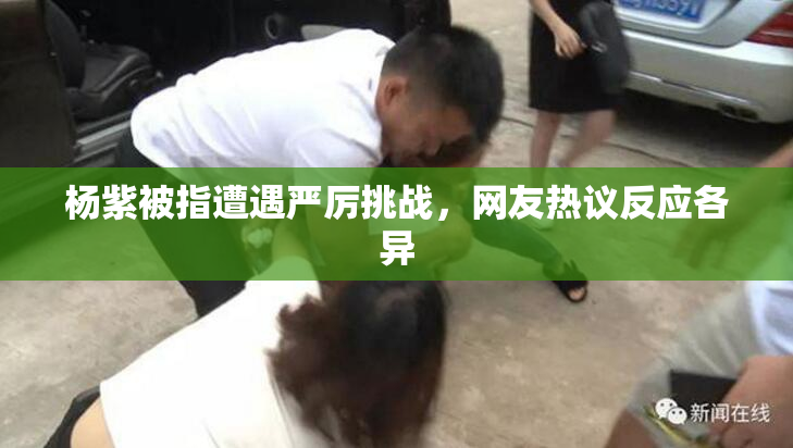 杨紫被指遭遇严厉挑战，网友热议反应各异