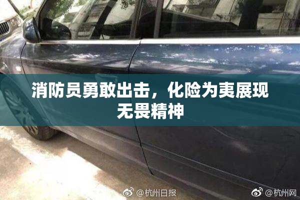 消防员勇敢出击，化险为夷展现无畏精神