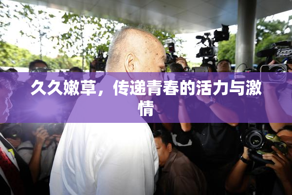 久久嫩草，传递青春的活力与激情