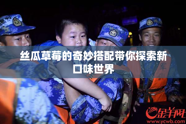 丝瓜草莓的奇妙搭配带你探索新口味世界