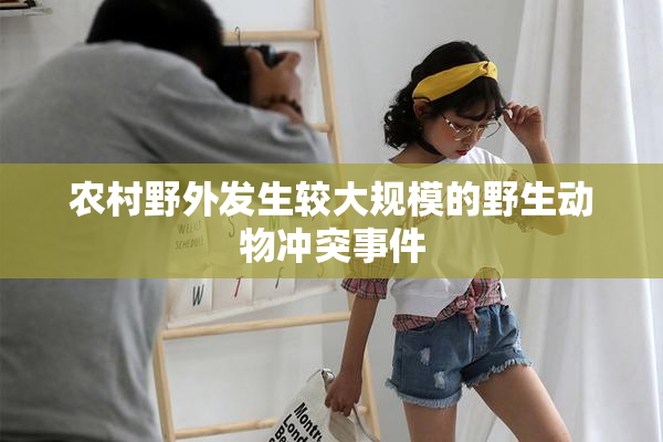 农村野外发生较大规模的野生动物冲突事件