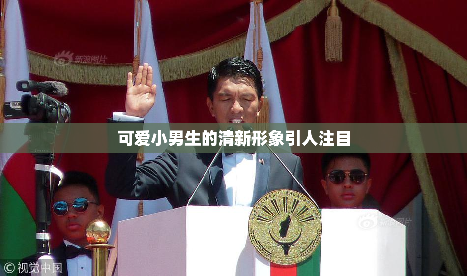 可爱小男生的清新形象引人注目