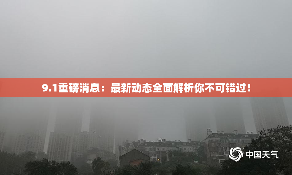 9.1重磅消息：最新动态全面解析你不可错过！