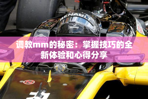 调教mm的秘密：掌握技巧的全新体验和心得分享