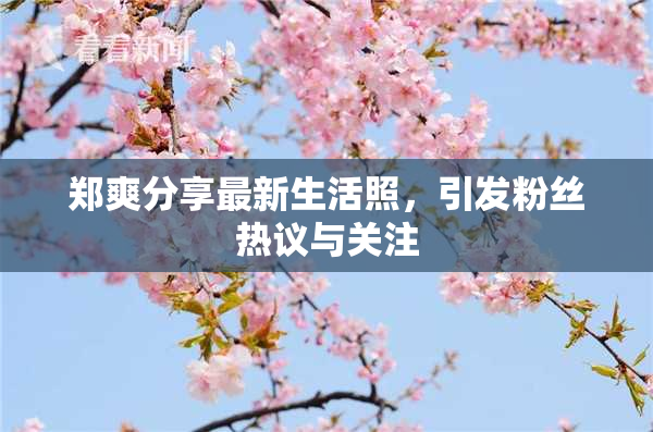 郑爽分享最新生活照，引发粉丝热议与关注