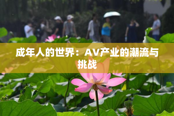 成年人的世界：AV产业的潮流与挑战