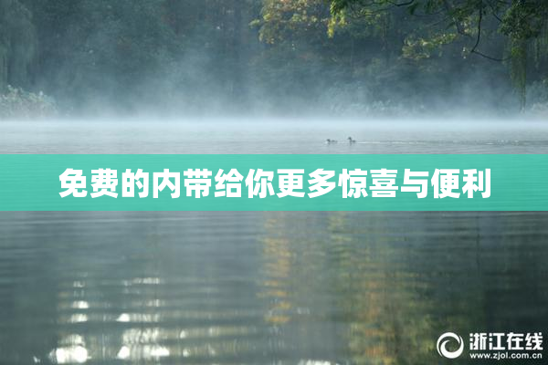 免费的内带给你更多惊喜与便利