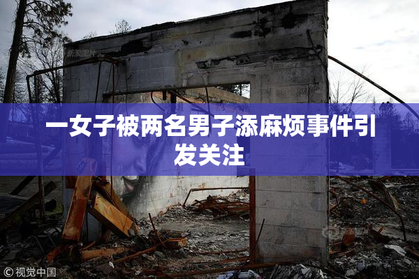 一女子被两名男子添麻烦事件引发关注
