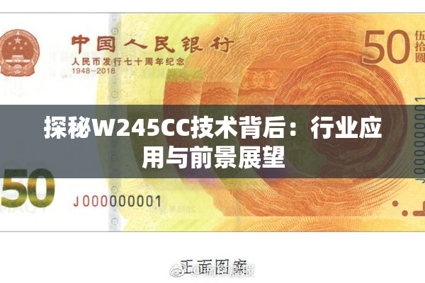 探秘W245CC技术背后：行业应用与前景展望