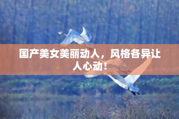 国产美女美丽动人，风格各异让人心动！