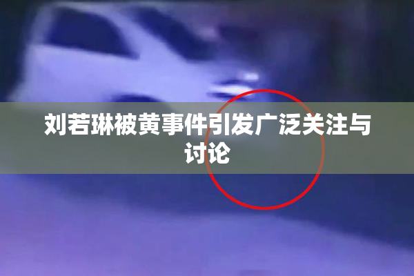 刘若琳被黄事件引发广泛关注与讨论