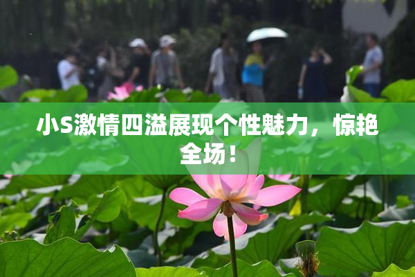小S激情四溢展现个性魅力,惊艳全场!