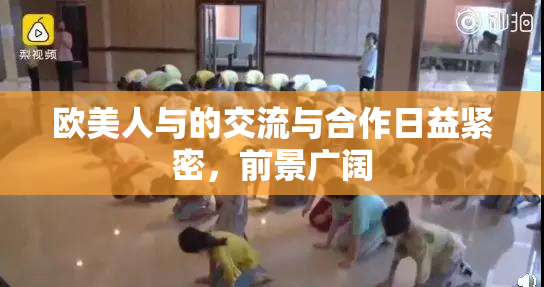 欧美人与的交流与合作日益紧密，前景广阔