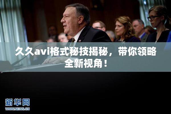 久久avi格式秘技揭秘，带你领略全新视角！