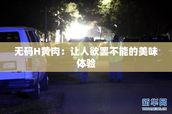 无码H黄肉：让人欲罢不能的美味体验
