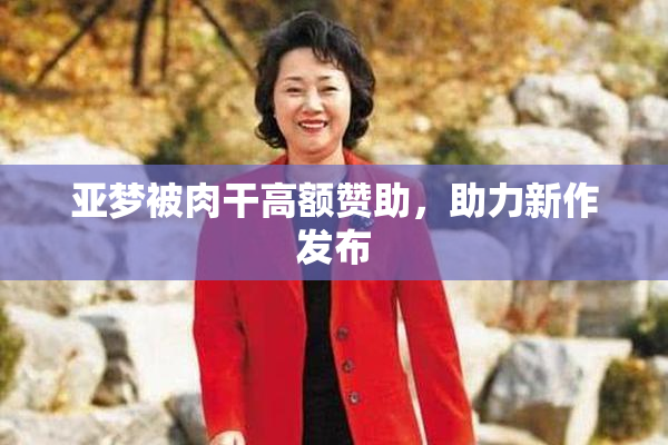 亚梦被肉干高额赞助，助力新作发布
