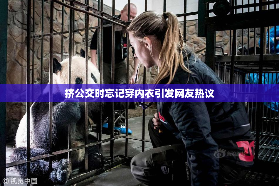 挤公交时忘记穿内衣引发网友热议