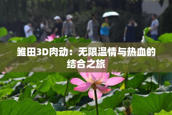 雏田3D肉动：无限温情与热血的结合之旅