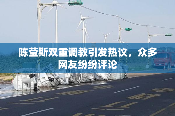 陈莹斯双重调教引发热议，众多网友纷纷评论