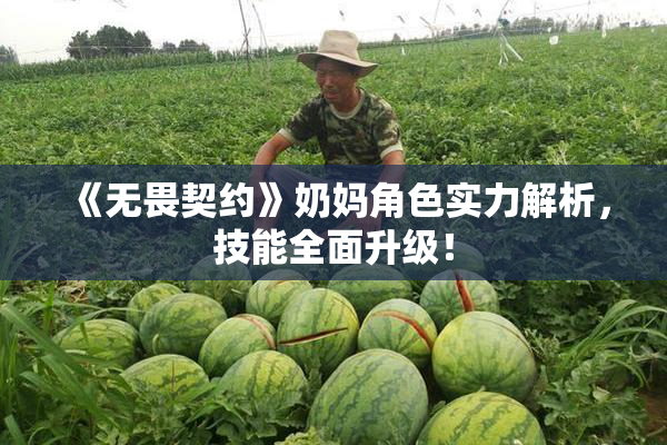 《无畏契约》奶妈角色实力解析，技能全面升级！