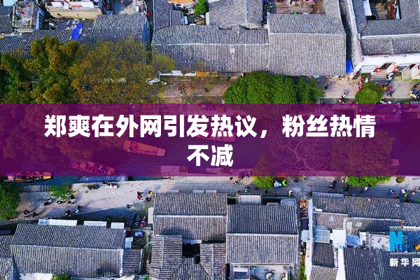 郑爽在外网引发热议，粉丝热情不减