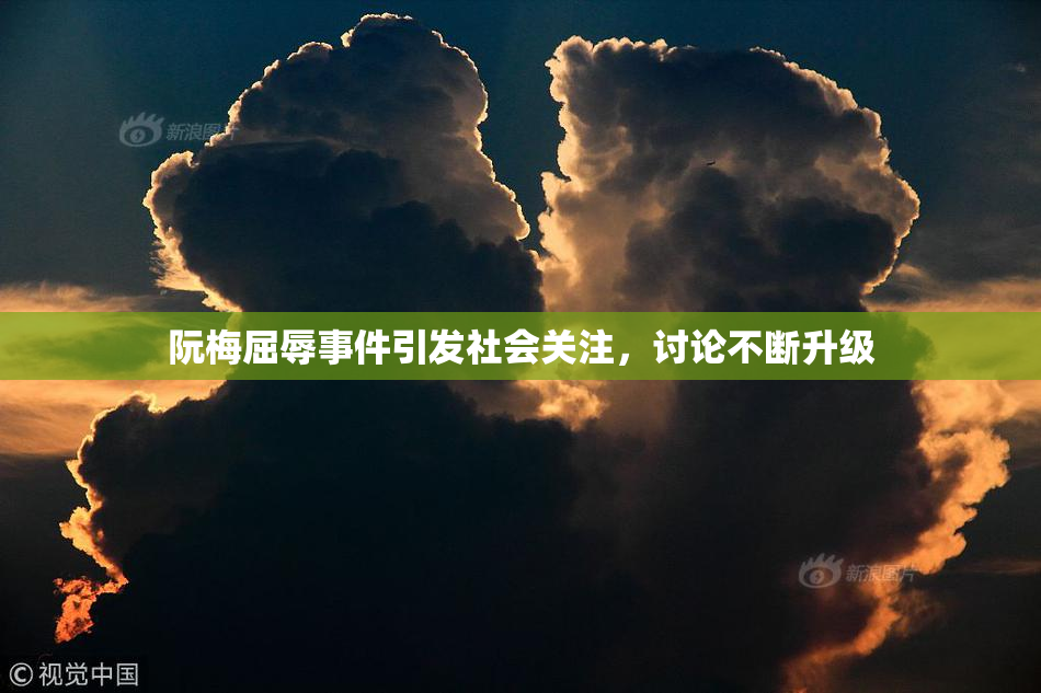 阮梅屈辱事件引发社会关注，讨论不断升级