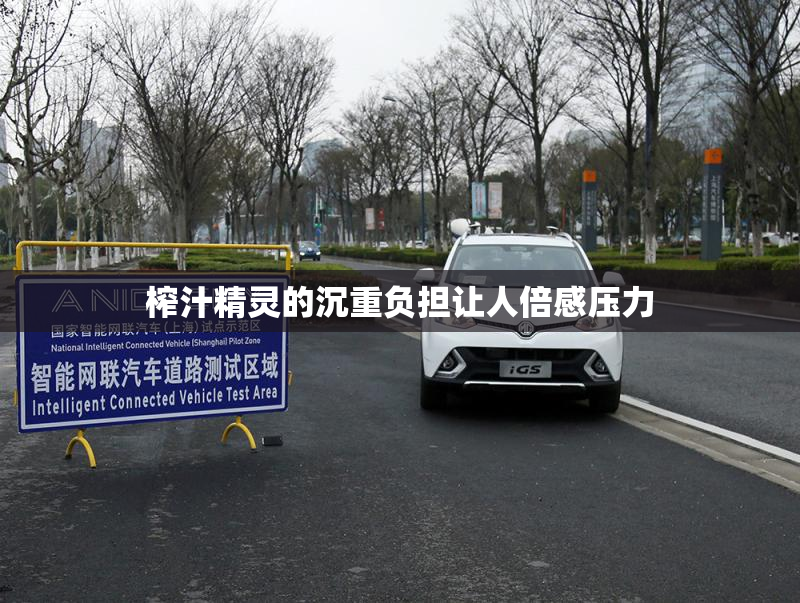 榨汁精灵的沉重负担让人倍感压力