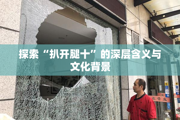 探索“扒开腿十”的深层含义与文化背景
