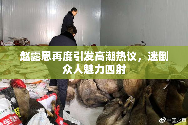 赵露思再度引发高潮热议，迷倒众人魅力四射