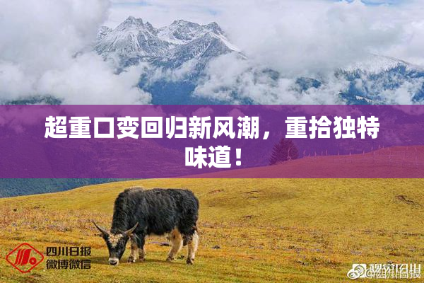 超重口变回归新风潮，重拾独特味道！