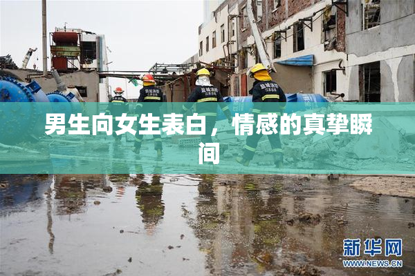 男生向女生表白，情感的真挚瞬间