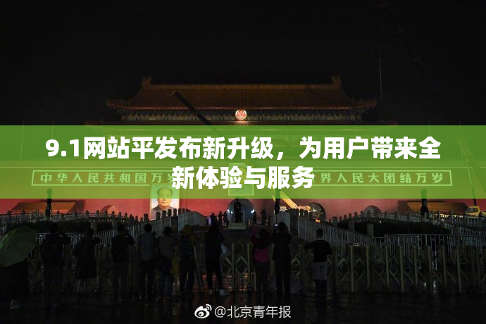 9.1网站平发布新升级，为用户带来全新体验与服务