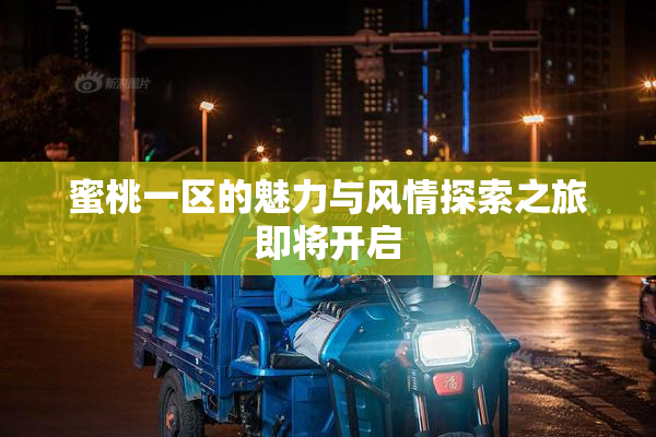 蜜桃一区的魅力与风情探索之旅即将开启