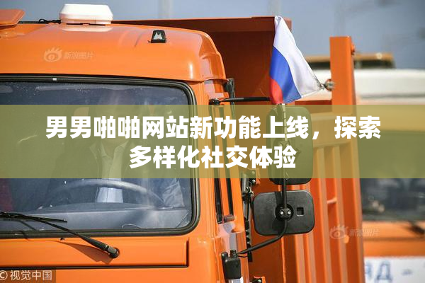 男男啪啪网站新功能上线，探索多样化社交体验