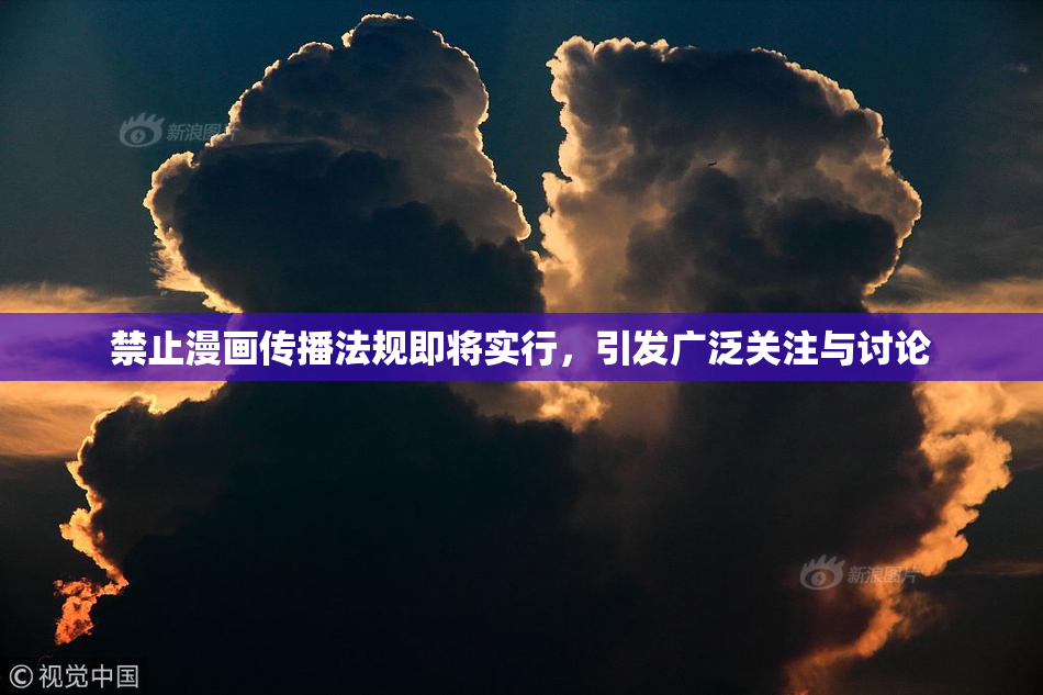 禁止漫画传播法规即将实行，引发广泛关注与讨论