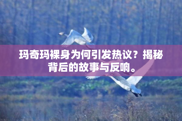 玛奇玛裸身为何引发热议？揭秘背后的故事与反响。