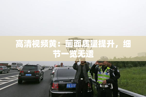 高清视频黄：画面质量提升，细节一览无遗