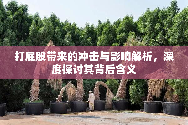 打屁股带来的冲击与影响解析，深度探讨其背后含义