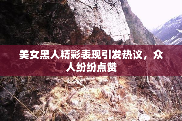 美女黑人精彩表现引发热议，众人纷纷点赞