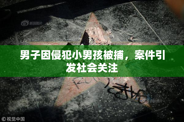 男子因侵犯小男孩被捕，案件引发社会关注