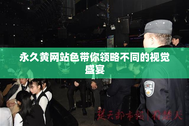 永久黄网站色带你领略不同的视觉盛宴