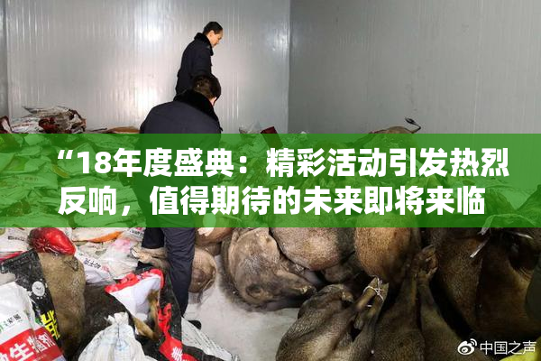 “18年度盛典：精彩活动引发热烈反响，值得期待的未来即将来临！”