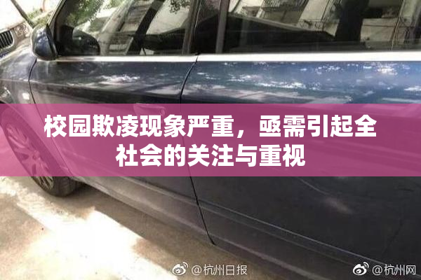 校园欺凌现象严重，亟需引起全社会的关注与重视