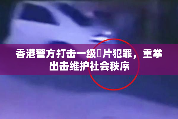 香港警方打击一级婬片犯罪，重拳出击维护社会秩序