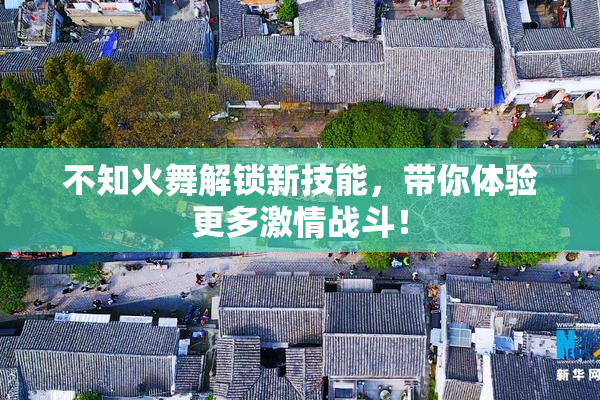 不知火舞解锁新技能，带你体验更多激情战斗！