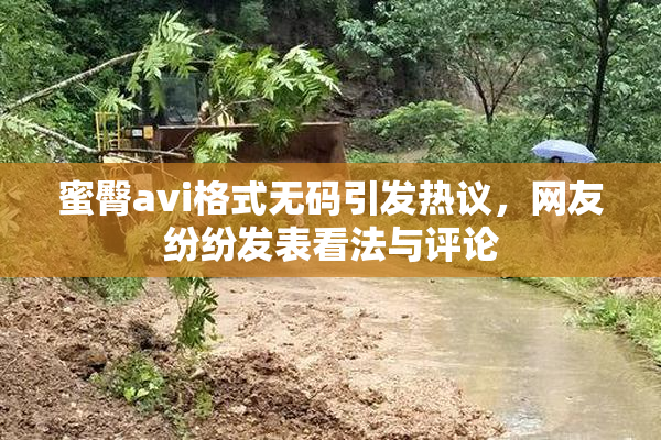 蜜臀avi格式无码引发热议，网友纷纷发表看法与评论