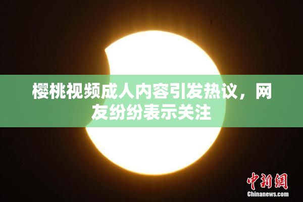 樱桃视频成人内容引发热议，网友纷纷表示关注