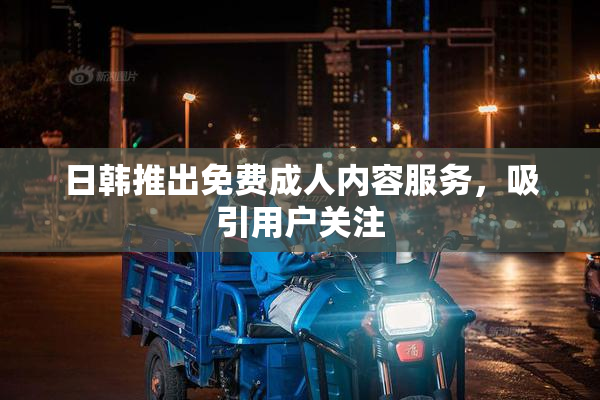 日韩推出免费成人内容服务，吸引用户关注